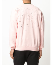 Sweat-shirt imprimé rose Satisfy