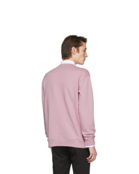 Sweat-shirt imprimé rose Givenchy