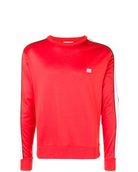 Sweat-shirt imprimé rouge AMI Alexandre Mattiussi