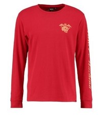 Sweat-shirt imprimé rouge Deus Ex Machina
