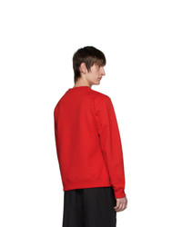 Sweat-shirt imprimé rouge Kenzo