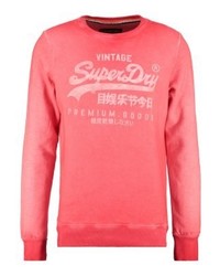 Sweat-shirt imprimé rouge Superdry