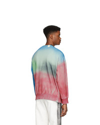 Sweat-shirt imprimé tie-dye multicolore N. Hoolywood