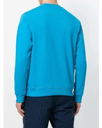 Sweat-shirt imprimé turquoise Kenzo