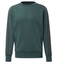 Sweat-shirt imprimé vert foncé adidas