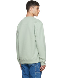 Sweat-shirt imprimé vert menthe Kenzo