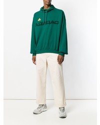 Sweat-shirt imprimé vert Gosha Rubchinskiy