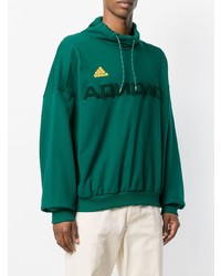 Sweat-shirt imprimé vert Gosha Rubchinskiy