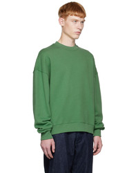 Sweat-shirt imprimé vert Axel Arigato