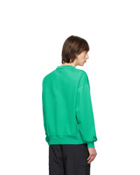 Sweat-shirt imprimé vert Rassvet