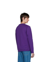 Sweat-shirt imprimé violet Kenzo
