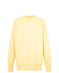 Sweat-shirt jaune Aimé Leon Dore