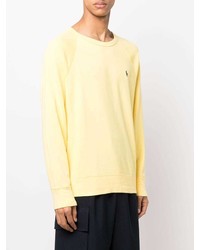 Sweat-shirt jaune Polo Ralph Lauren
