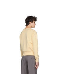 Sweat-shirt jaune Random Identities