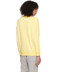 Sweat-shirt jaune MAISON KITSUNÉ