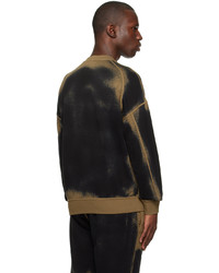 Sweat-shirt marron clair Stone Island