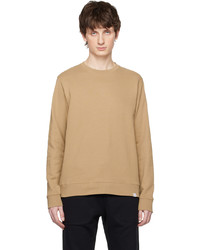 Sweat-shirt marron clair Norse Projects