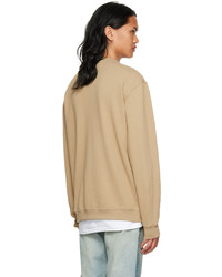 Sweat-shirt marron clair John Elliott