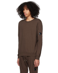 Sweat-shirt marron foncé C.P. Company