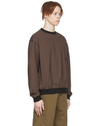 Sweat-shirt marron foncé AFFXWRKS