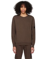 Sweat-shirt marron foncé C.P. Company