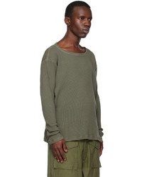 Sweat-shirt marron Greg Lauren