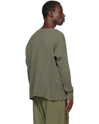 Sweat-shirt marron Greg Lauren