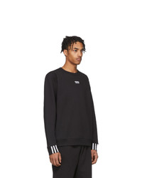 Sweat-shirt noir et blanc adidas Originals