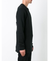 Sweat-shirt noir Helmut Lang