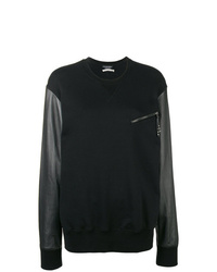 Sweat-shirt noir Alexander McQueen