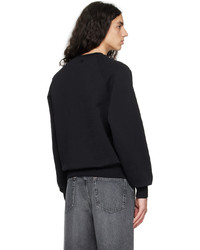 Sweat-shirt noir AMI Alexandre Mattiussi