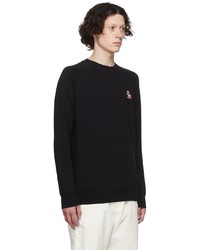 Sweat-shirt noir MAISON KITSUNÉ