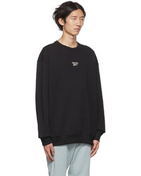 Sweat-shirt noir Reebok Classics