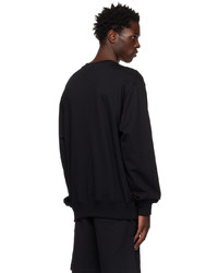 Sweat-shirt noir Helmut Lang