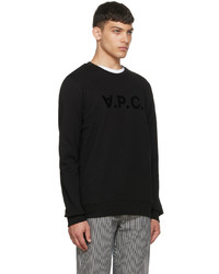 Sweat-shirt noir A.P.C.