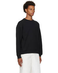 Sweat-shirt noir Dries Van Noten