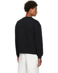 Sweat-shirt noir Dries Van Noten