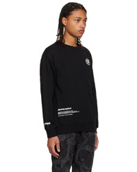 Sweat-shirt noir AAPE BY A BATHING APE