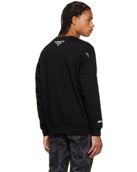 Sweat-shirt noir AAPE BY A BATHING APE