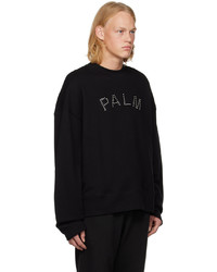 Sweat-shirt noir Palm Angels