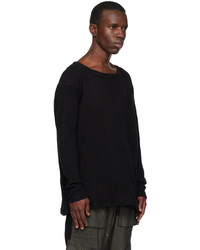 Sweat-shirt noir Greg Lauren