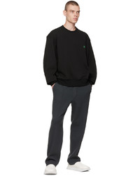 Sweat-shirt noir Solid Homme