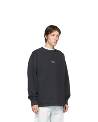 Sweat-shirt noir Acne Studios