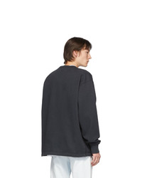 Sweat-shirt noir Acne Studios