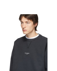 Sweat-shirt noir Acne Studios