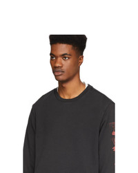 Sweat-shirt noir Ksubi