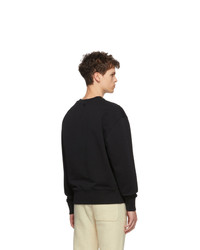 Sweat-shirt noir AMI Alexandre Mattiussi