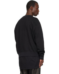 Sweat-shirt noir 032c