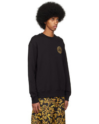 Sweat-shirt noir VERSACE JEANS COUTURE