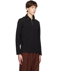 Sweat-shirt noir Jil Sander